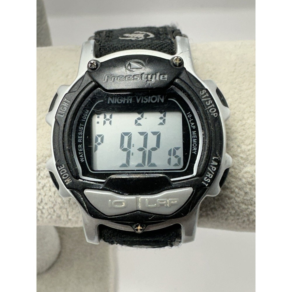 Freestyle FS84886G New‎ Battery Mens Digital Watch 39MM 7" Nylon Band M89